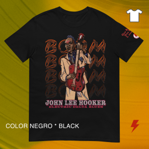 CAMISETA RECTA JOHN LEE HOOKER