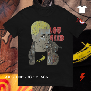 CAMISETA RECTA LOU REED