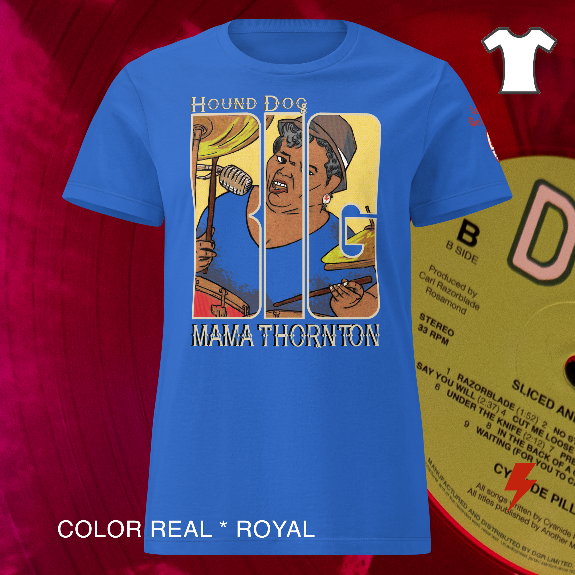 BIG MAMA THORNTON camiseta ajustada