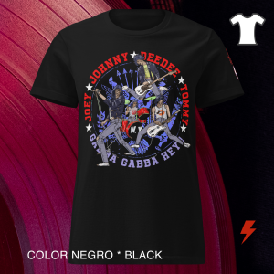 CAMISETA RAMONES ajustada