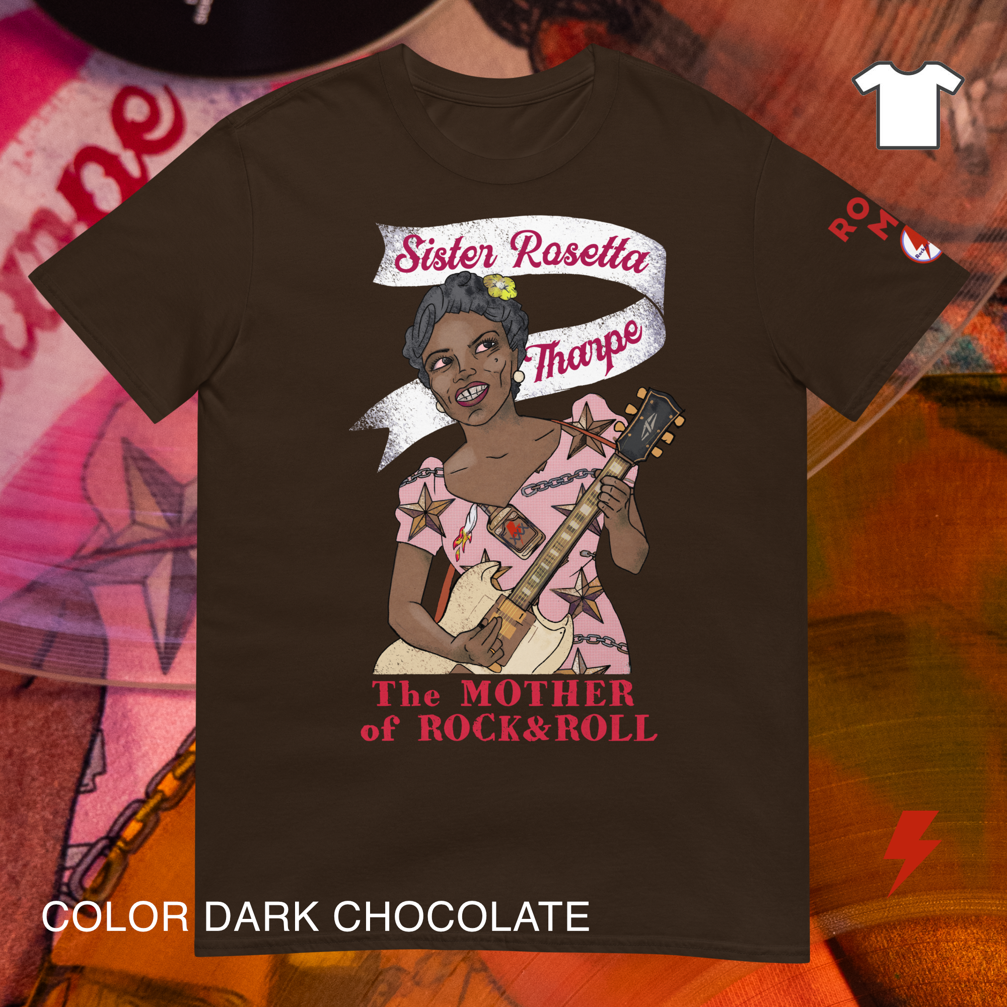SISTER ROSETTA camiseta recta