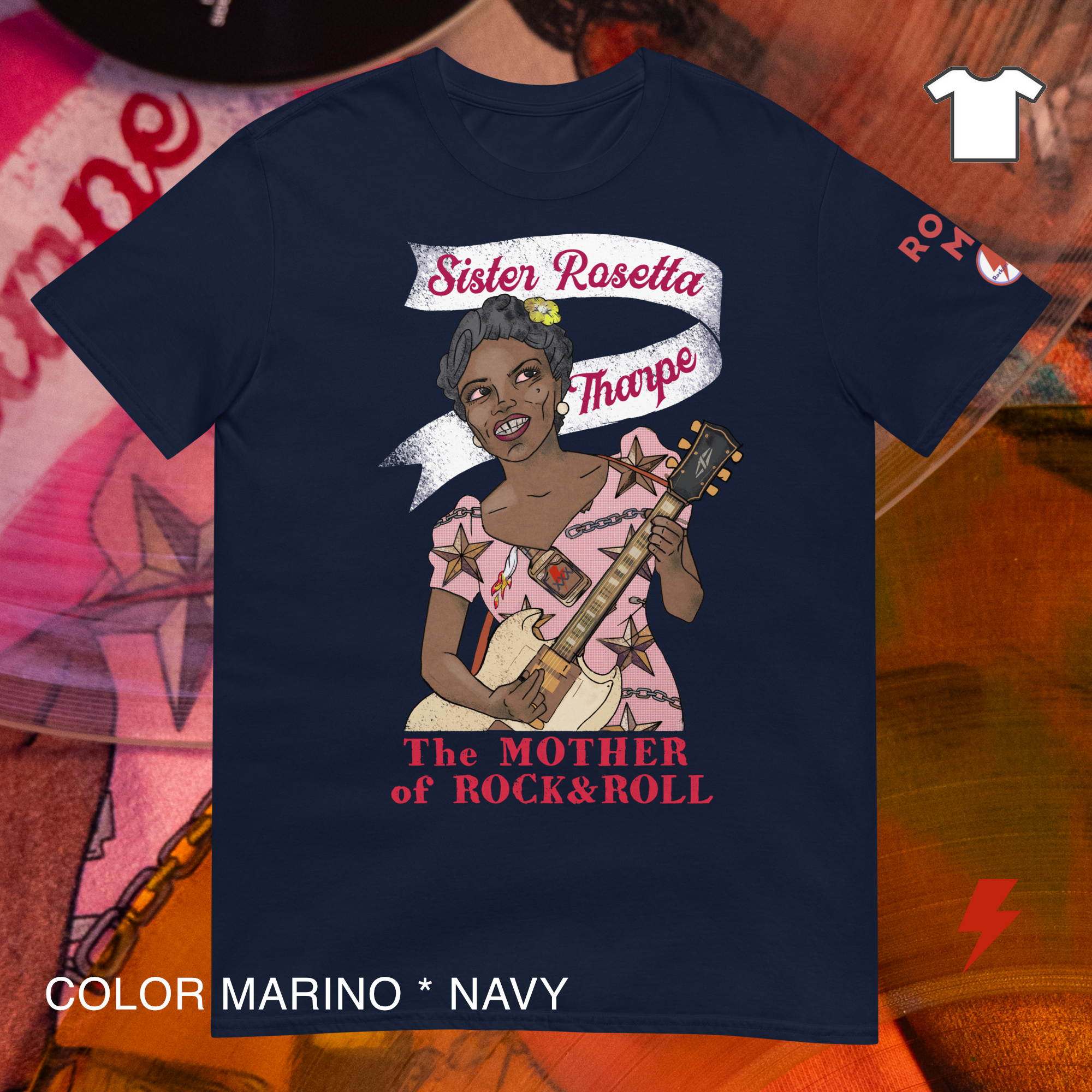 SISTER ROSETTA camiseta recta