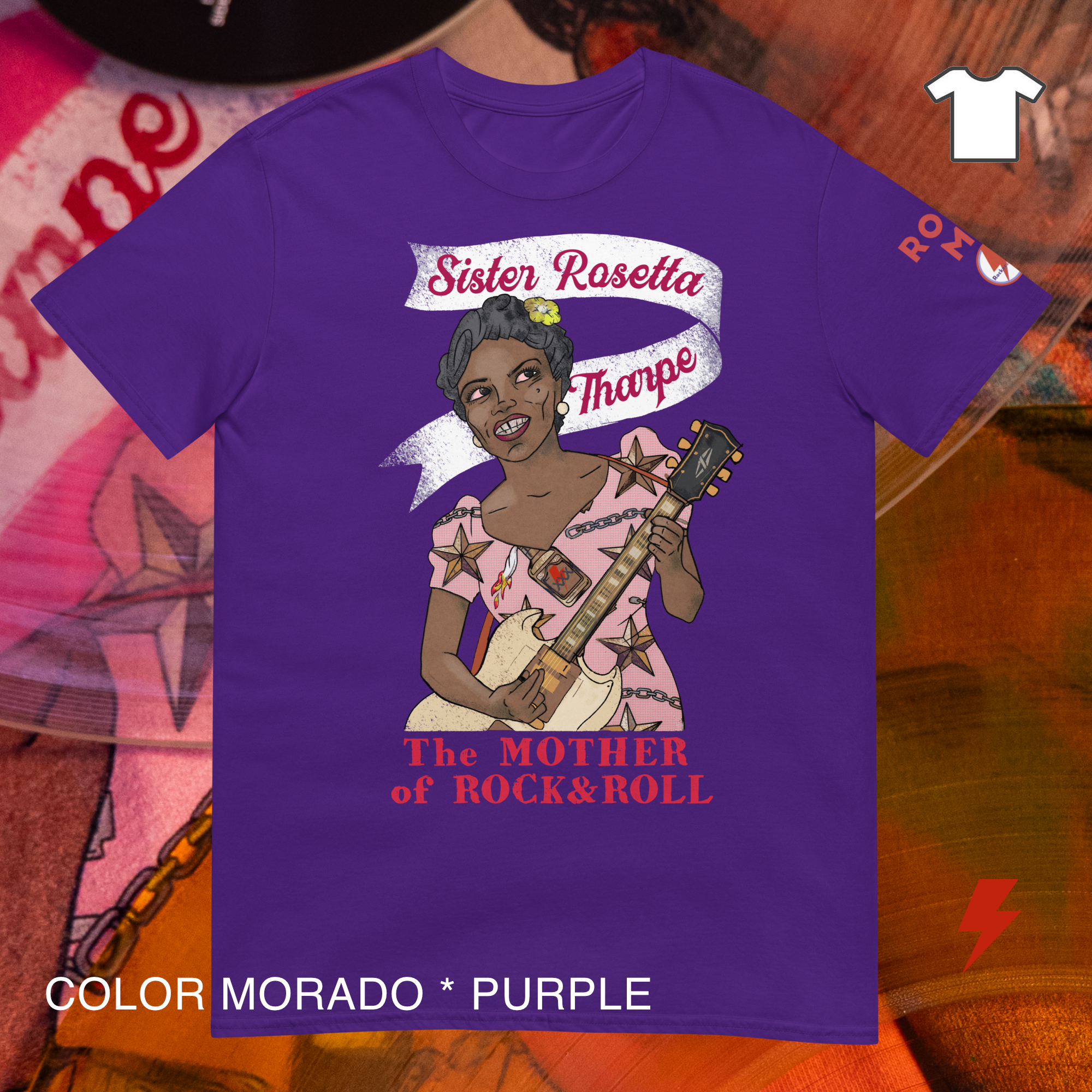 SISTER ROSETTA camiseta recta