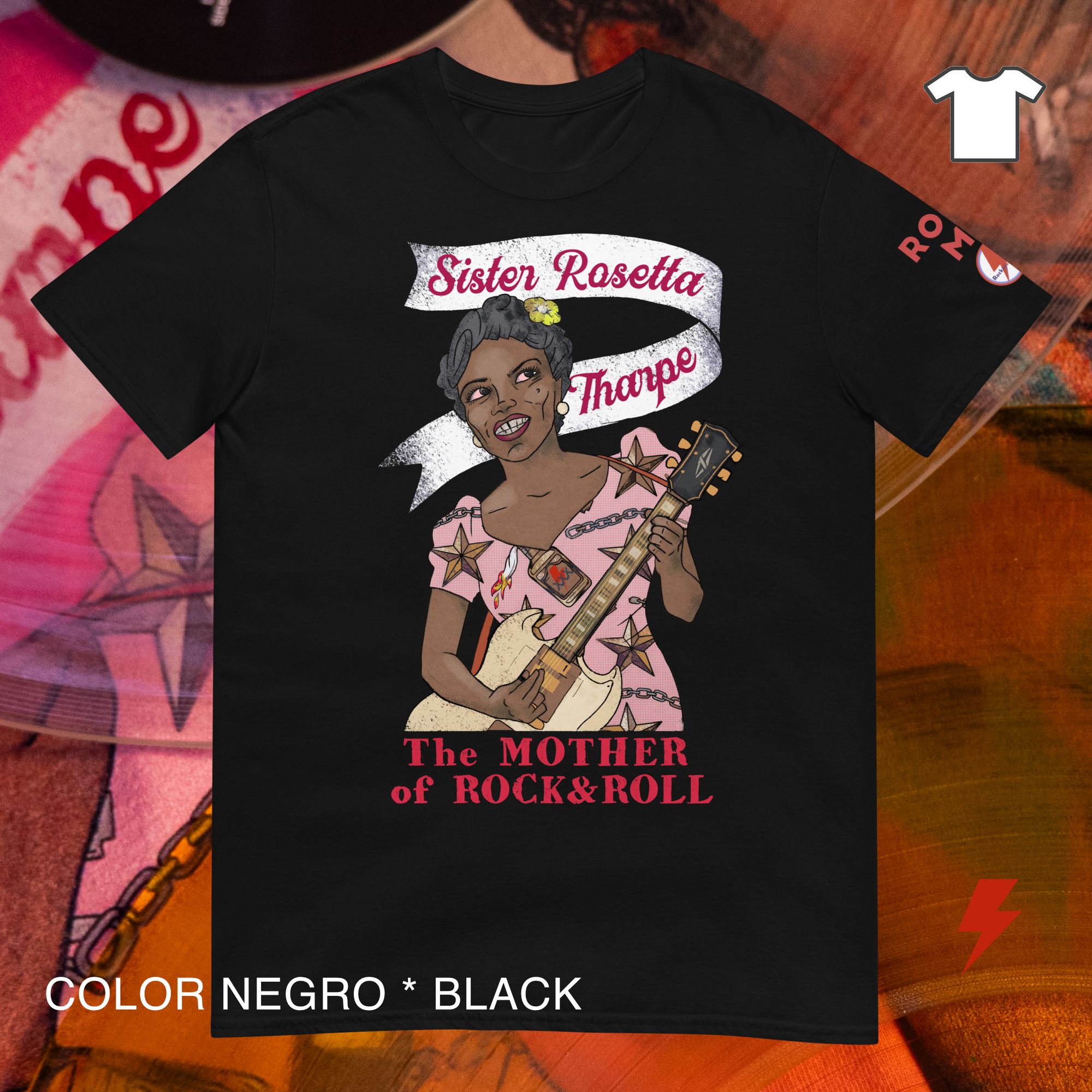 SISTER ROSETTA camiseta recta