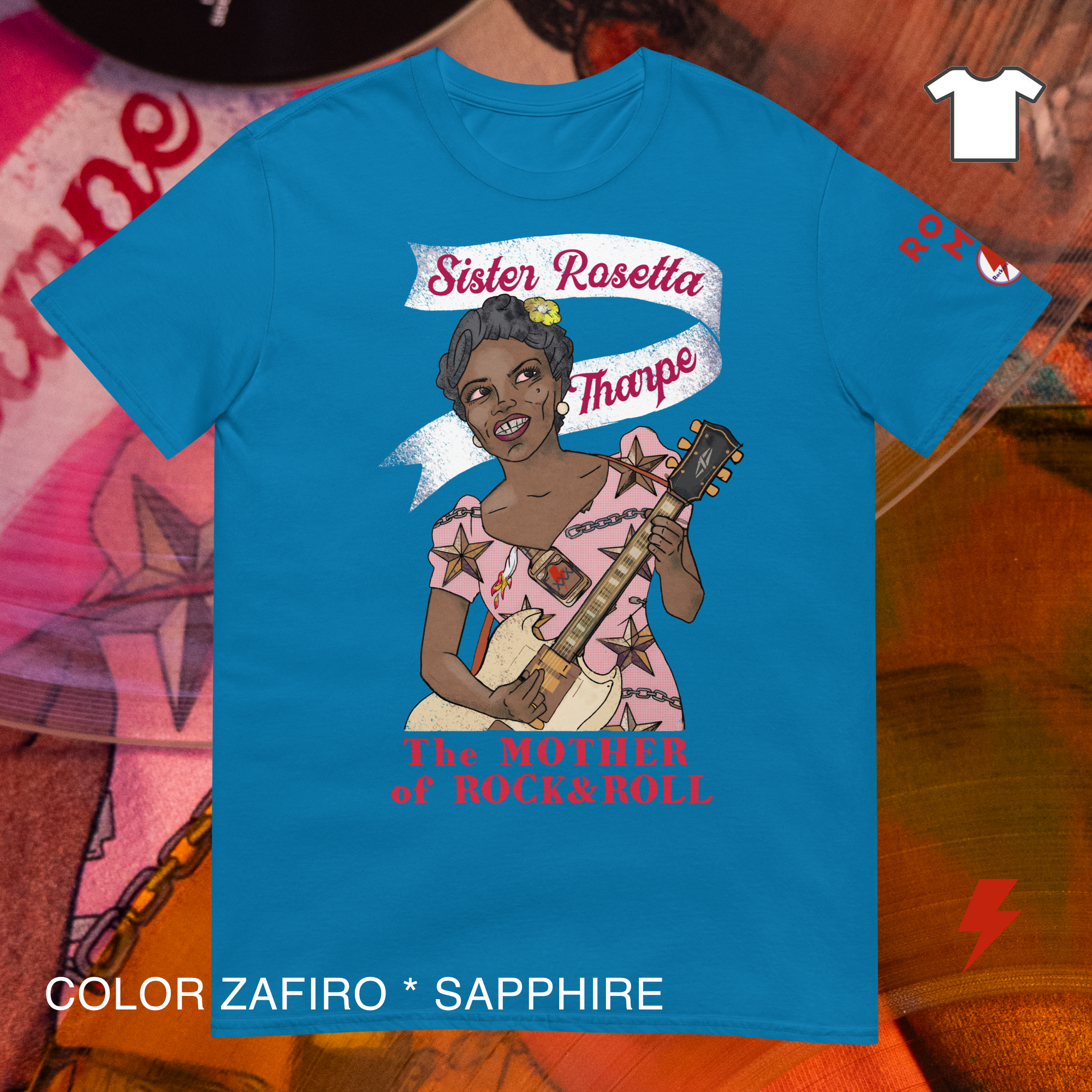 SISTER ROSETTA camiseta recta