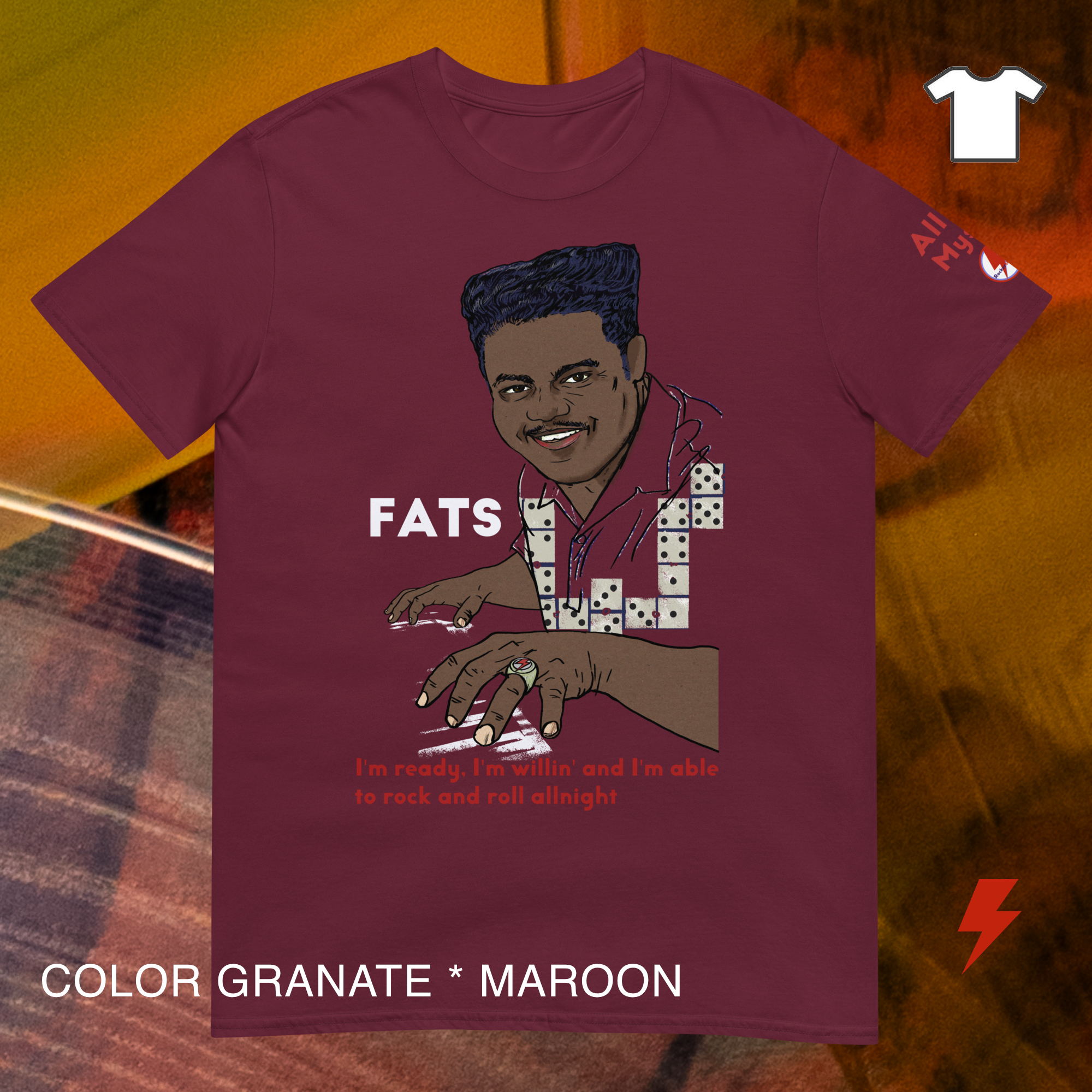 FATS DOMINO recta