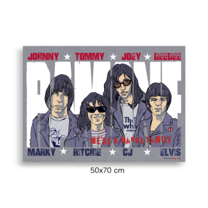RAMONE FAMILY print