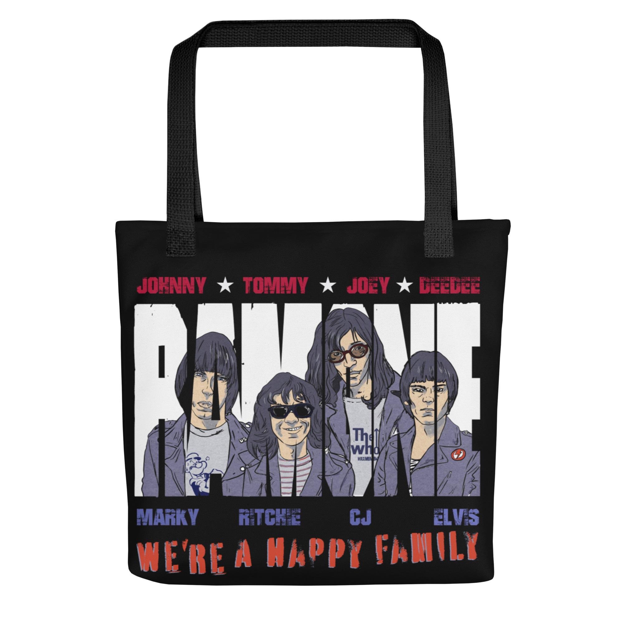 RAMONES FAMILY bolso
